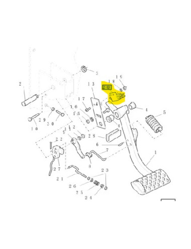 Interruttore New Holland - cod 86512116