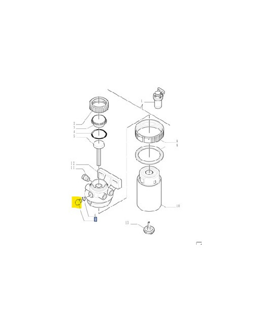 Tappo New Holland - cod 87840178
