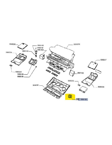 Diffusore riscaldamento New Holland -cod 9966188