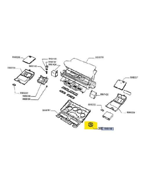 Diffusore riscaldamento New Holland -cod 9966188