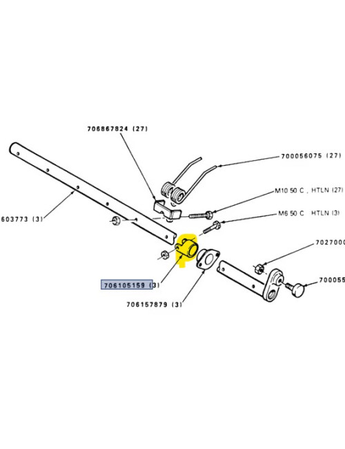 Cuscinetto New Holland - cod 6105159