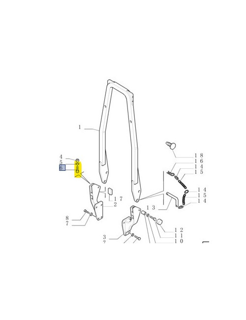Tampone di gomma New Holland - cod 79037282