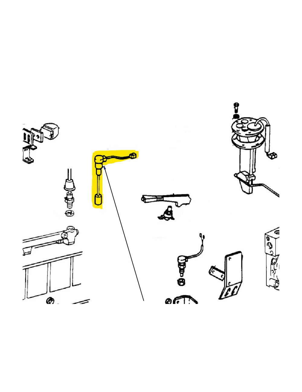 Trasmettitore compatibile New Holland - cod 5146828 Trasmettitore compatibile New Holland - cod 5146828