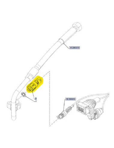 pressostato sterzo idraulico New Holland cod 47827024