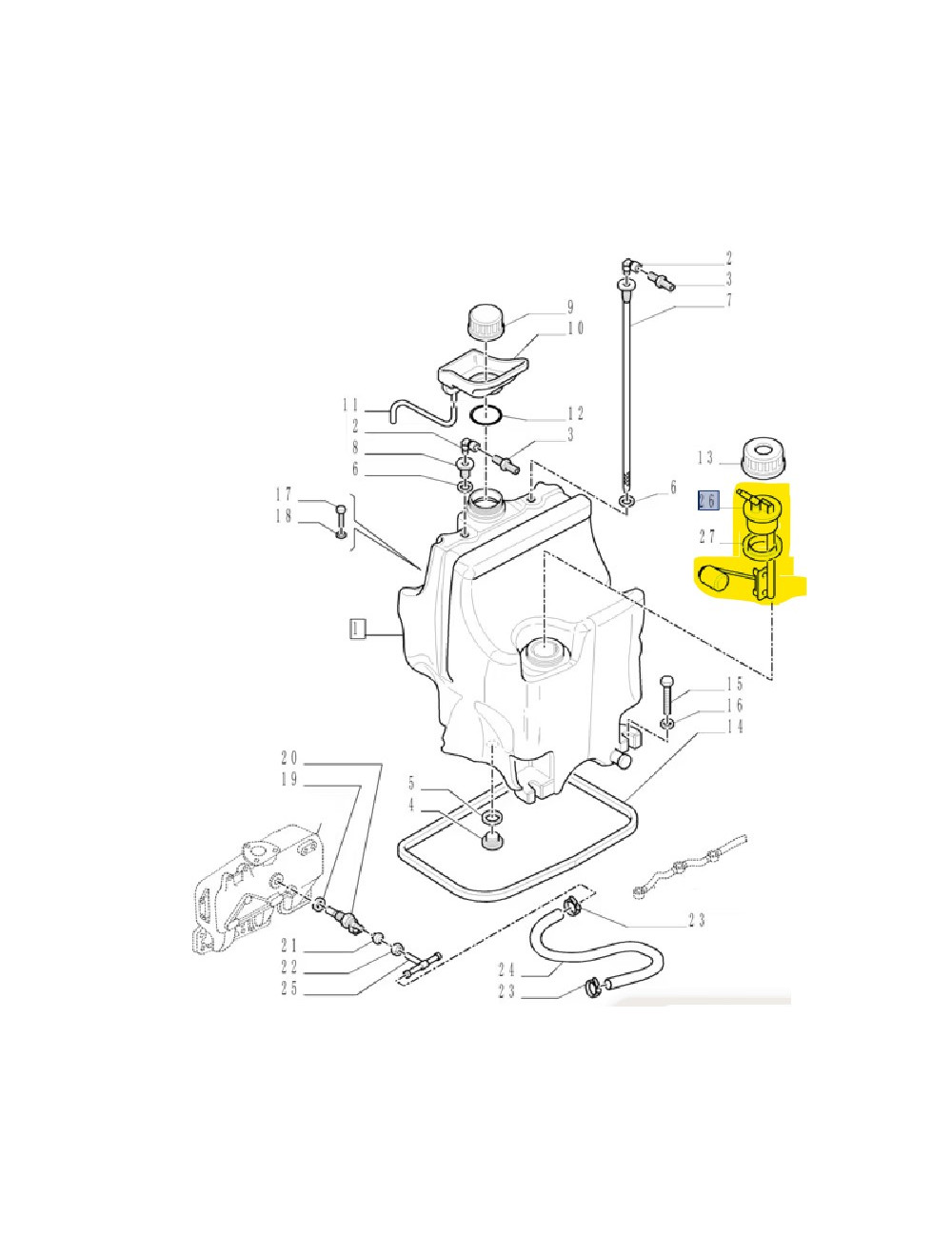 indicatore livello carburante New Holland cod 5191772 indicatore livello carburante New Holland cod 5191772