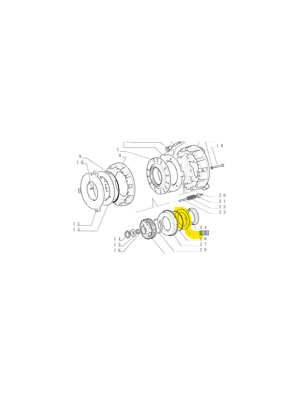 Molla New Holland - cod 5145048 Molla New Holland - cod 5145048