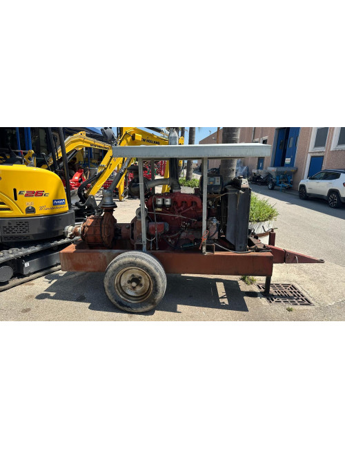 motopompa usata con pompa rovatti