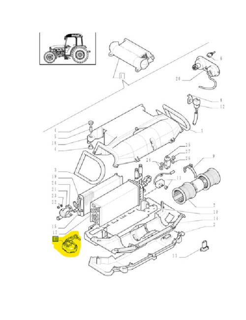 bocca aria New Holland cod 5192098
