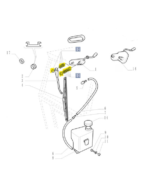 Corredo New Holland - cod 9967810