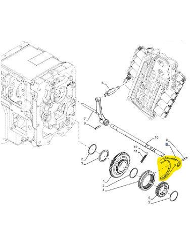 Forcella per trasmissione New Holland - cod 5173116