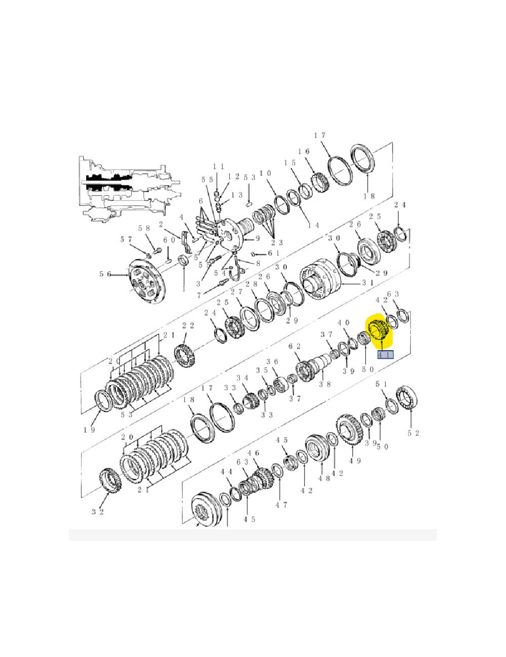 Ingranaggio New Holland - cod 81867451