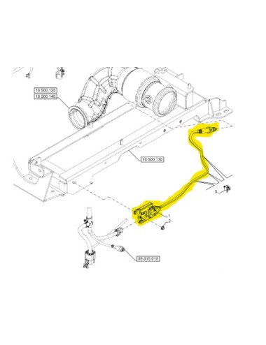 47688088 sensore nox New Holland