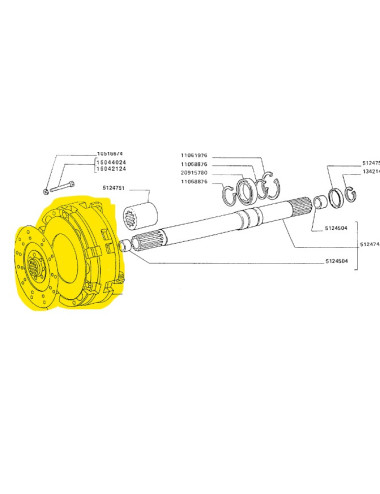 kit frizione New Holland cod 73328283