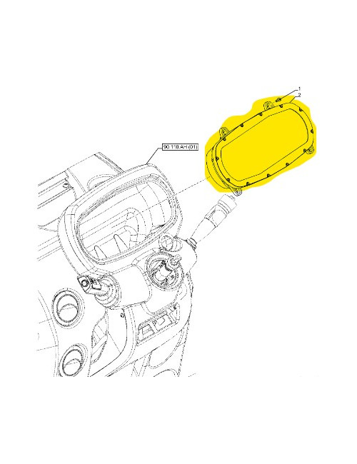 quadro strumenti New Holland cod 47857195