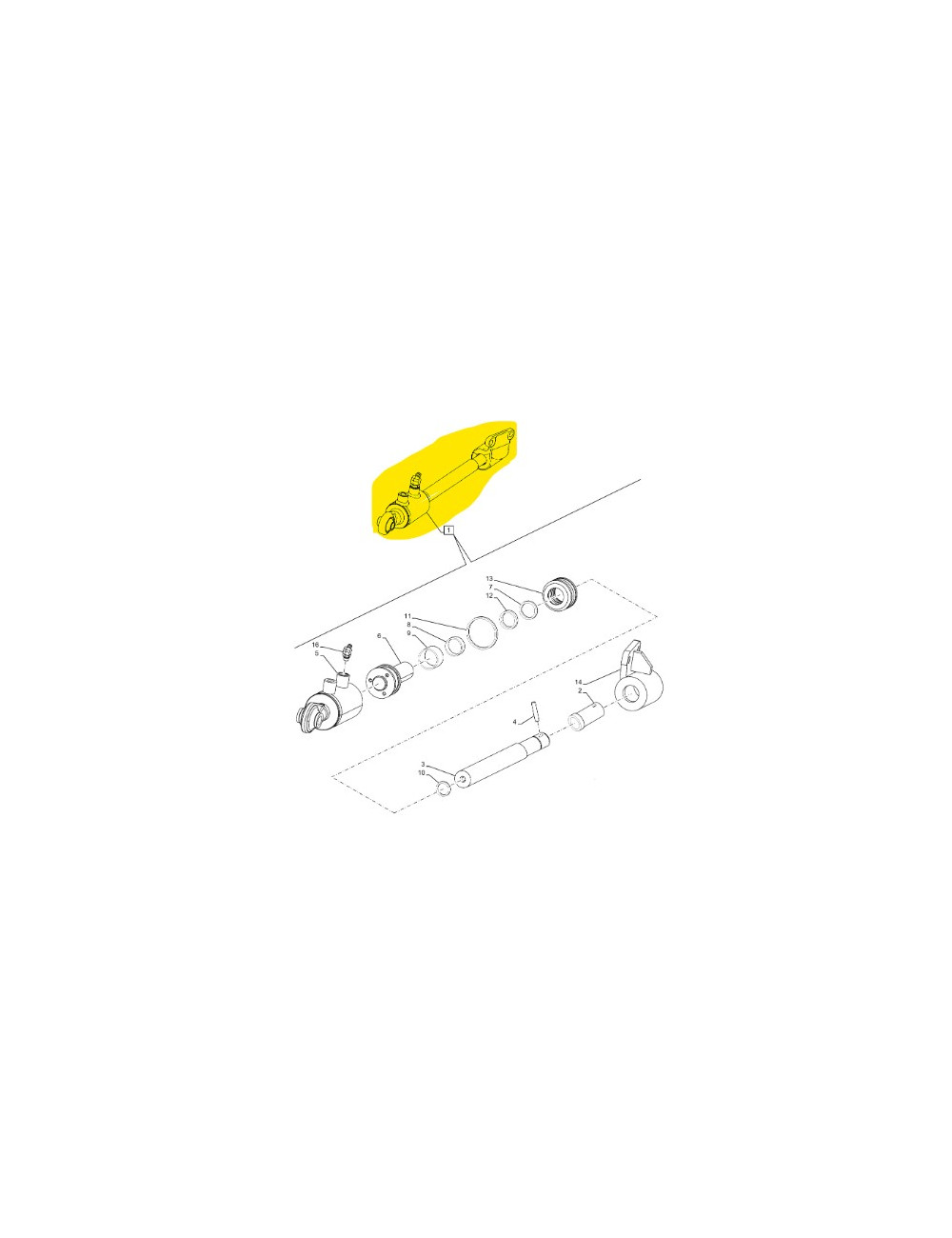 barra stabilizzatrice dx New Holland cod 91839769 barra stabilizzatrice dx New Holland cod 91839769