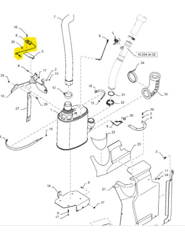 sensore nox New Holland cod 84422745