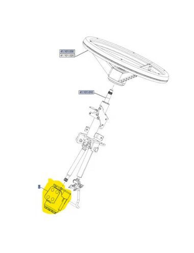 distributore idraulico sterzo New Holland cod 48060017