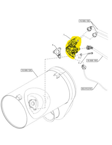 iniettore anti-emissione New Holland cod 47506948