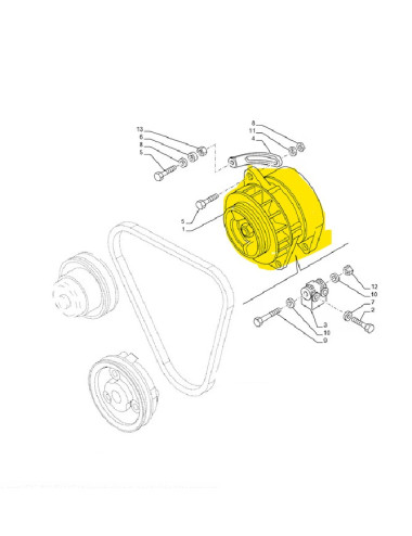 alternatore New Holland cod 47906766
