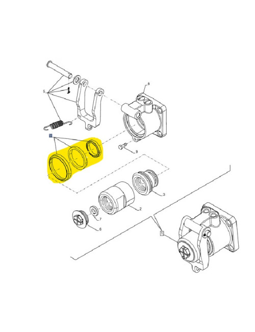 kit guarnizioni freno New Holland cod 92166524