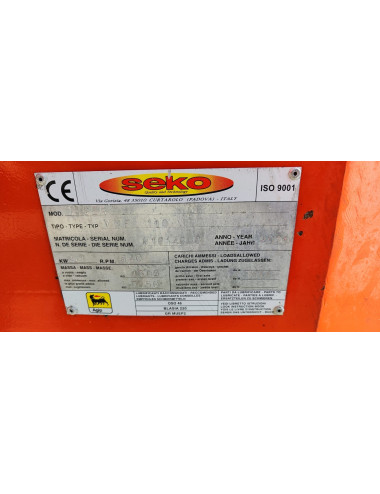 carro miscelatore Seko usato Tiger VMF110