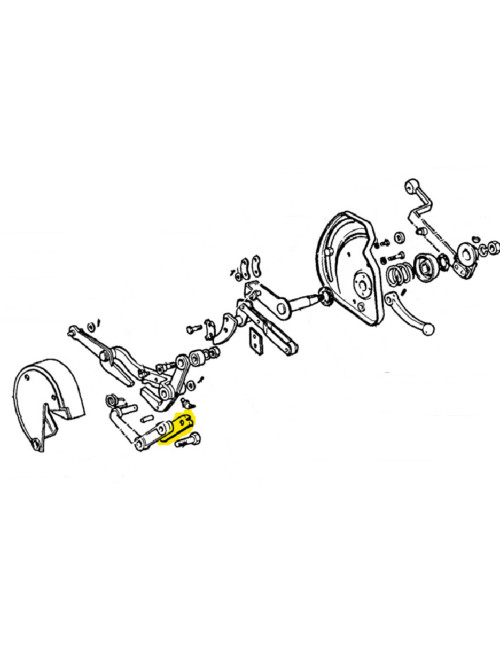 piastra comandi sollevatore New Holland cod 553209