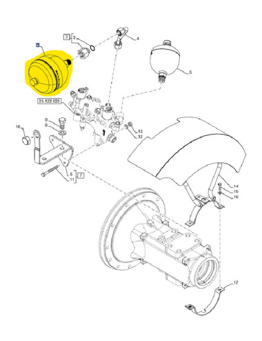 accumulatore New Holland cod 47752047