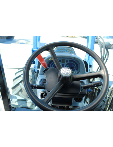 trattore usato New Holland T6070 con caricatore 760TL