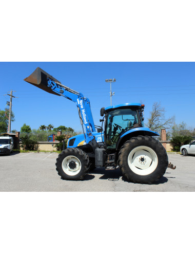 trattore usato New Holland T6070 con caricatore 760TL