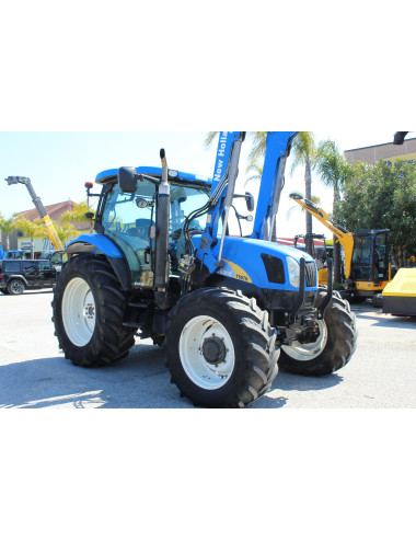trattore usato New Holland T6070 con caricatore 760TL
