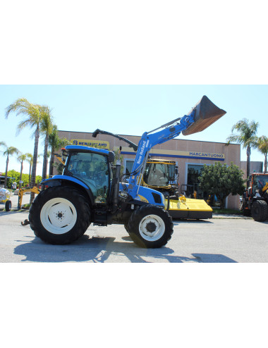 trattore usato New Holland T6070 con caricatore 760TL