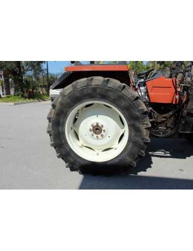 trattore usato fiat 80-66dt con caricatore Sigma mod.Grifone