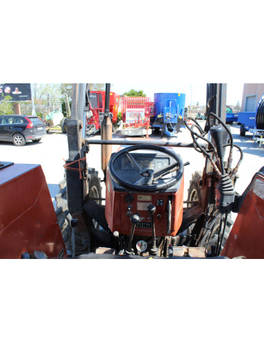 trattore usato fiat 80-66dt con caricatore Sigma mod.Grifone