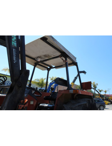 trattore usato fiat 80-66dt con caricatore Sigma mod.Grifone