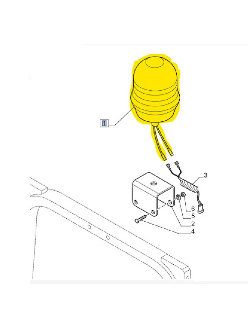 girofaro New Holland cod 87747704