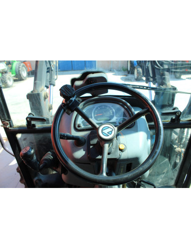 trattore usato Landini powerfarm 100 con caricatore