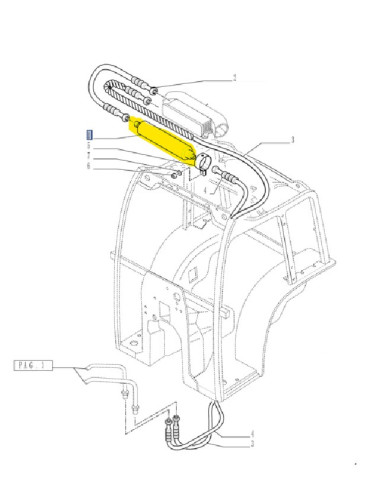 disidratatore aria condizionata New Holland cod 87661357
