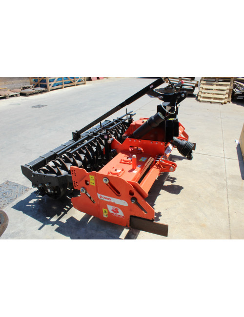 erpice usato Cosmo mod SRPL175 con rullo packer