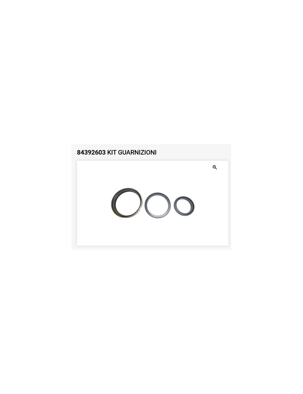 kit guarnizioni freno New Holland cod 84392603