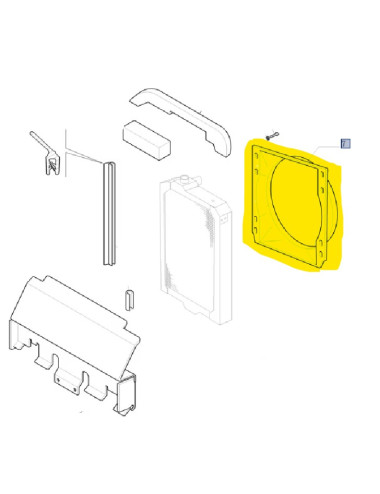 convogliatore riparo New Holland cod 87388169