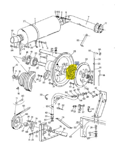 tirante flessibile New Holland cod 450679