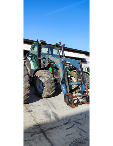 trattore usato Deutz con caricatore sigma 4 Iron