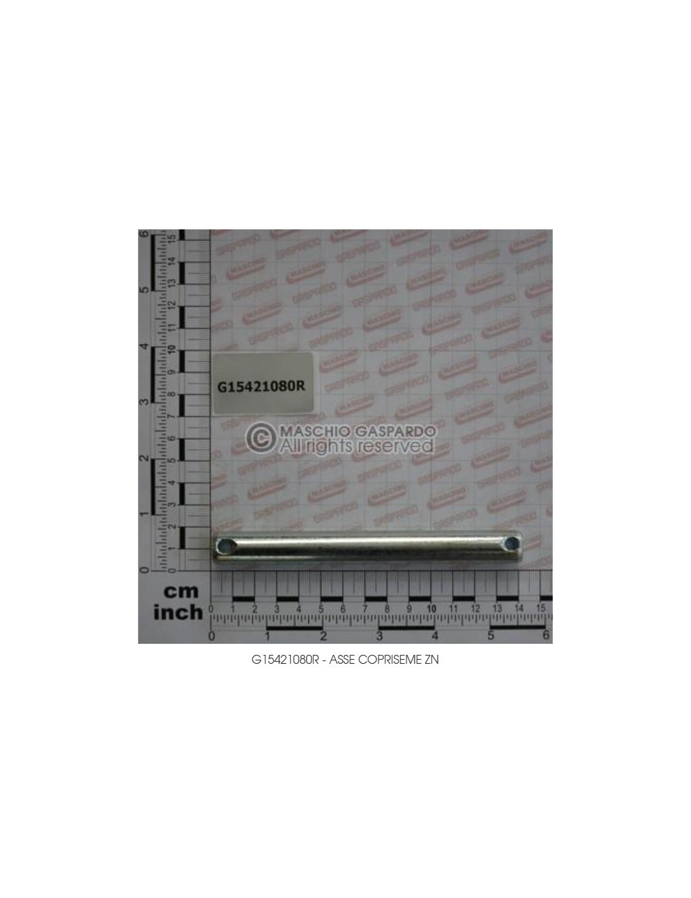 Asse copriseme Maschio Gaspardo - cod 15421080