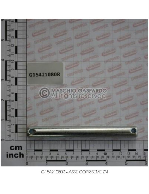 Asse copriseme Maschio Gaspardo - cod 15421080