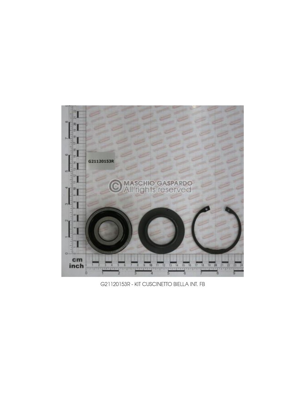 kit cuscinetto biella int. FB cod. 21120153R ricambi originali maschio