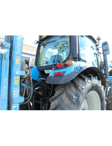 trattore usato Landini S-100 con caricatore MB80 e muletto Nobili