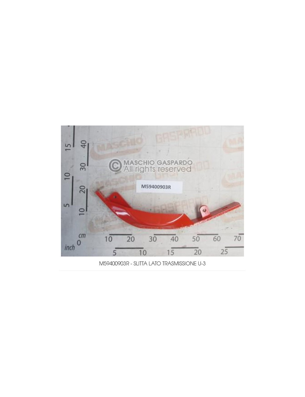 slitta lato trasmissione maschio cod M59400903R