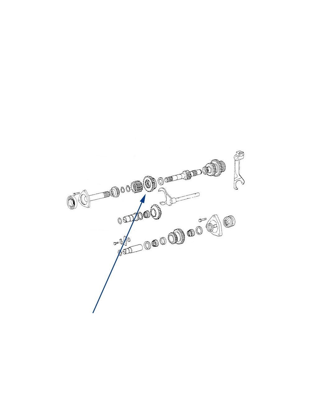 Ingranaggio condotto New Holland - cod 5119549