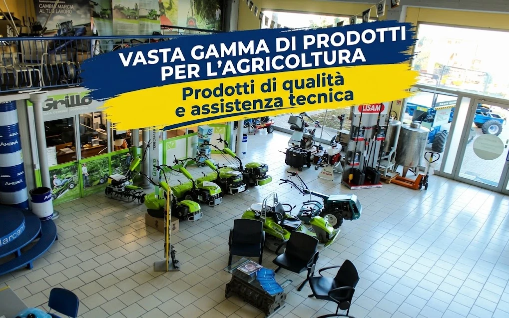 Vasta gamma di prodotti per l'agricoltura con assistenza tecnica