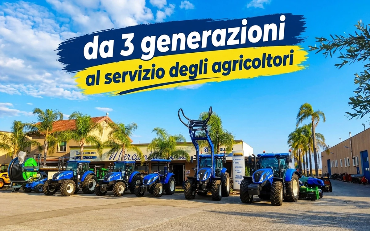 Da 3 generazioni al servizio degli agricoltori
